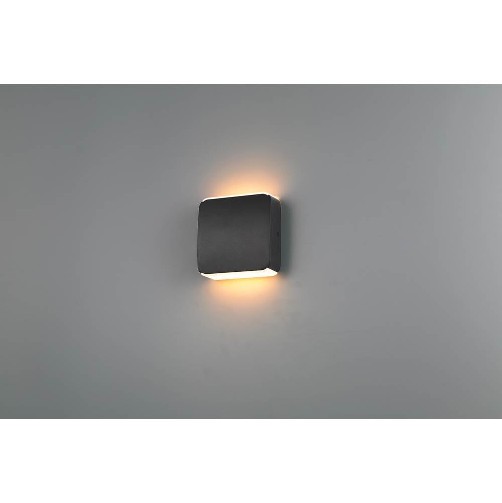 Access Lighting 20029LEDDMG-BL/ACR Black Newport Bi-directional Outdoor Led Wall Mount Image 3