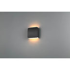 Access Lighting 20029LEDDMG-BL/ACR Black Newport Bi-directional Outdoor Led Wall Mount Image 3