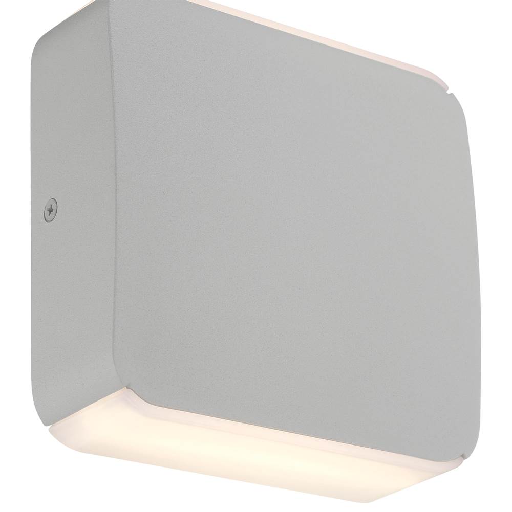 Access Lighting 20029LEDDMG-SAT/ACR Satin Newport Bi-directional Outdoor Led Wall Mount Image 4
