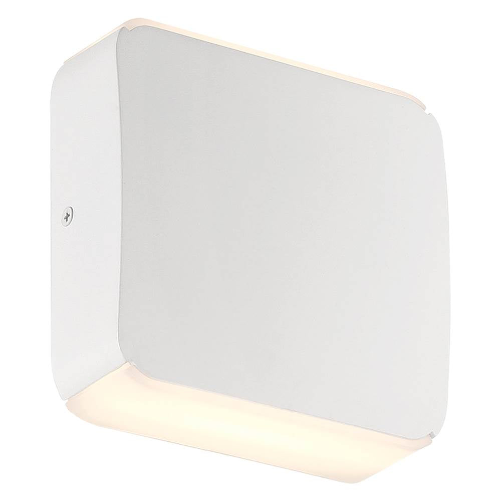 Access Lighting 20029LEDDMG-WH/ACR White Newport Bi-directional Outdoor Led Wall Mount Image 6