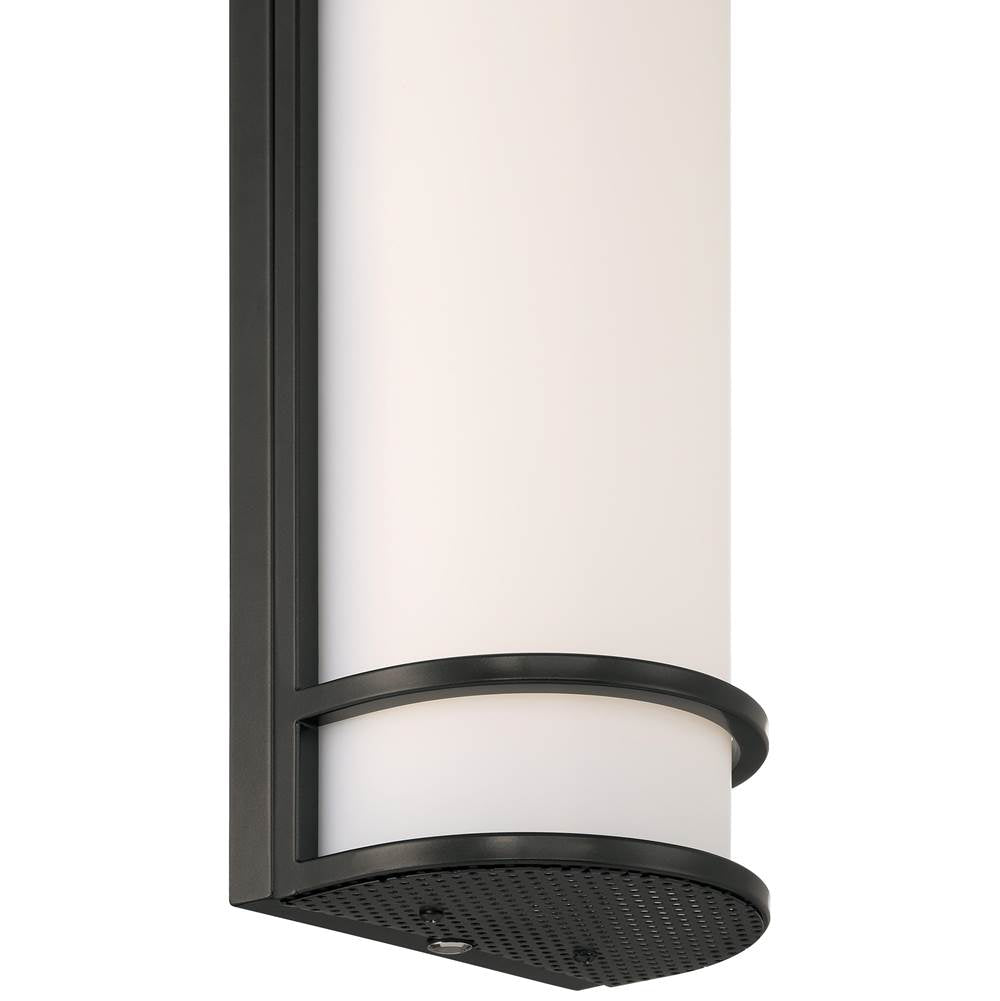 Access Lighting 20106LEDMGEM-BL/ACR Black Dual Voltage Emergency Battery Backup Outdoor Led Wall Mount Image 4