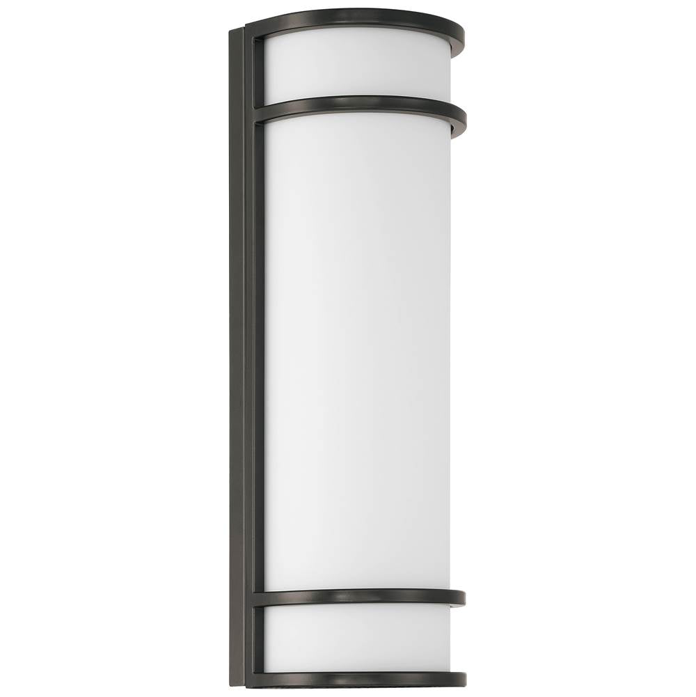 Access Lighting Cove Dual Voltage Emergency Backup Outdoor Led Wall Mount