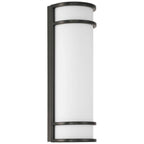 Access Lighting Cove Dual Voltage Emergency Backup Outdoor Led Wall Mount