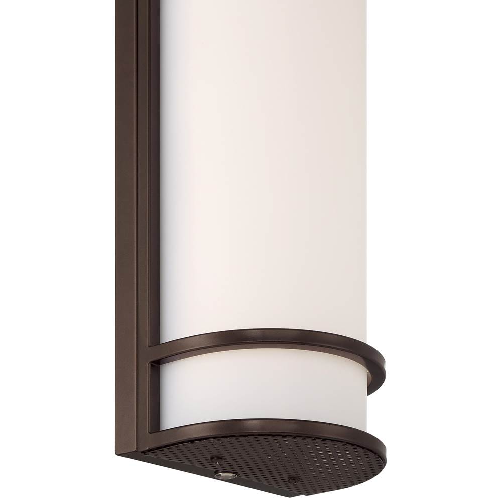 Access Lighting 20106LEDMGEM-BRZ/ACR Bronze Cove Dual Voltage Emergency Backup Outdoor Led Wall Mount Image 5