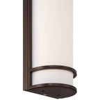 Access Lighting 20106LEDMGEM-BRZ/ACR Bronze Cove Dual Voltage Emergency Backup Outdoor Led Wall Mount Image 5