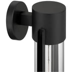 Access Lighting 20115LEDDMGLP-BL/CLR Black 1 Light Outdoor Wall Mount Image 3