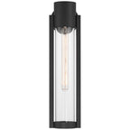 Access Lighting 20116LEDDMGLP-BL/CLR Black 1 Light Outdoor Wall Mount Image 7