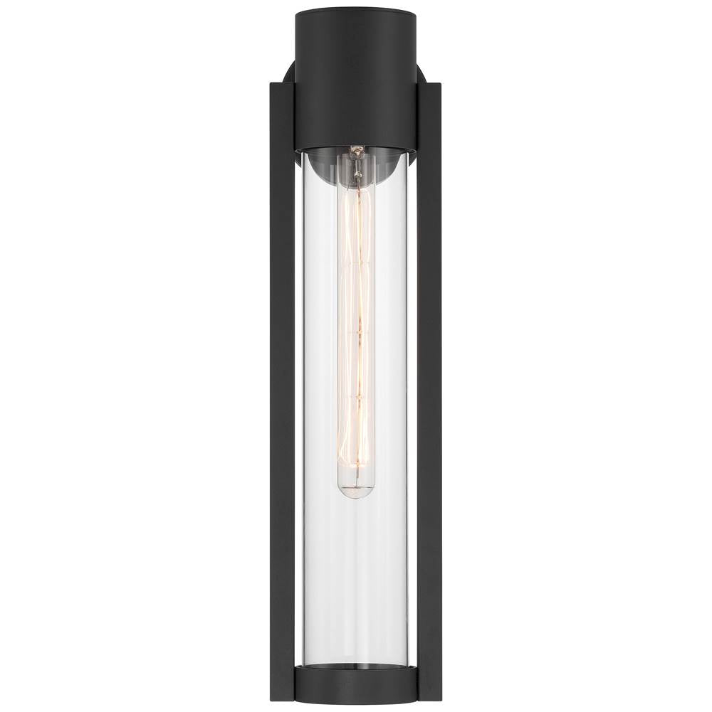 Access Lighting 20116LEDDMGLP-BL/CLR Black 1 Light Outdoor Wall Mount Image 7