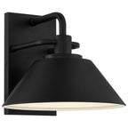 Access Lighting 20131LEDDMG-BL Black Outdoor Led Wall Mount Image 1
