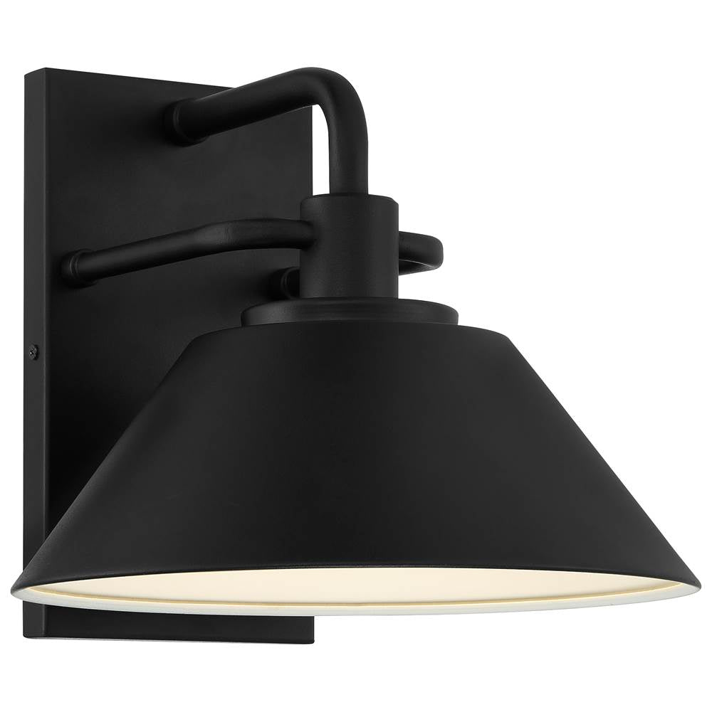Access Lighting 20131LEDDMG-BL Black Outdoor Led Wall Mount Image 1