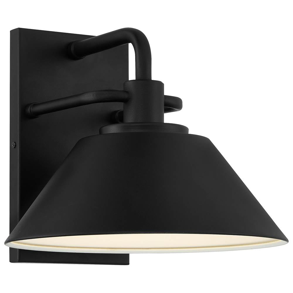 Access Lighting 20132LEDDMG-BL Black Avalon Outdoor Led Wall Mount Image 1