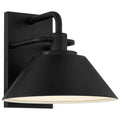 Access Lighting 20132LEDDMG-BL Black Avalon Outdoor Led Wall Mount Image 1