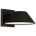 Access Lighting 20133LEDDMG-BL Black Outdoor Led Wall Mount Image 1