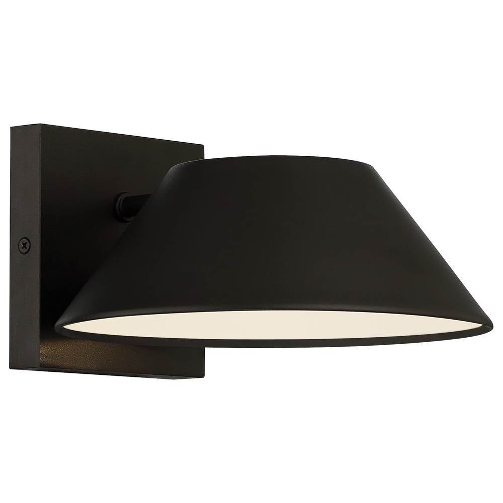 Access Lighting 20133LEDDMG-BL Black Outdoor Led Wall Mount Image 1