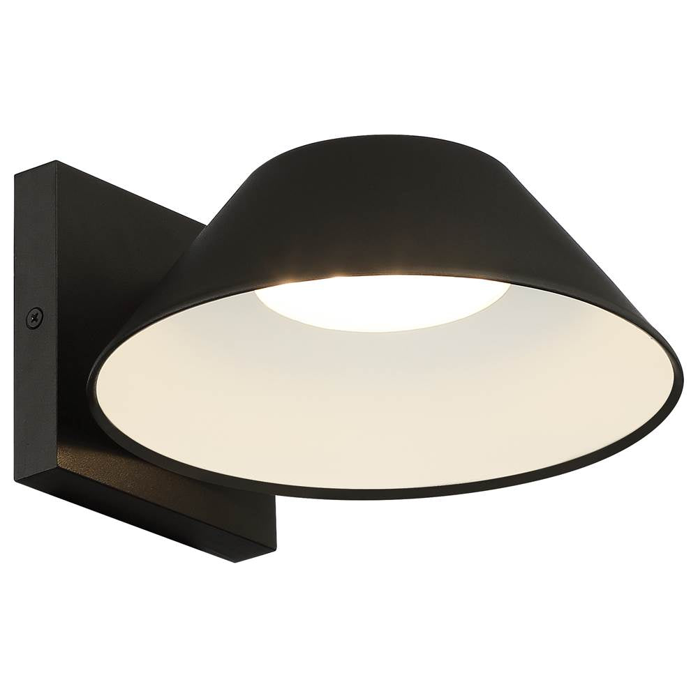Access Lighting 20133LEDDMG-BL Black Outdoor Led Wall Mount Image 4