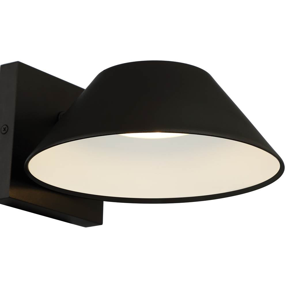 Access Lighting 20133LEDDMG-BL Black Outdoor Led Wall Mount Image 3