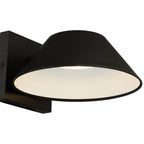 Access Lighting 20134LEDDMG-BL Black Solano Outdoor Led Wall Mount Image 4