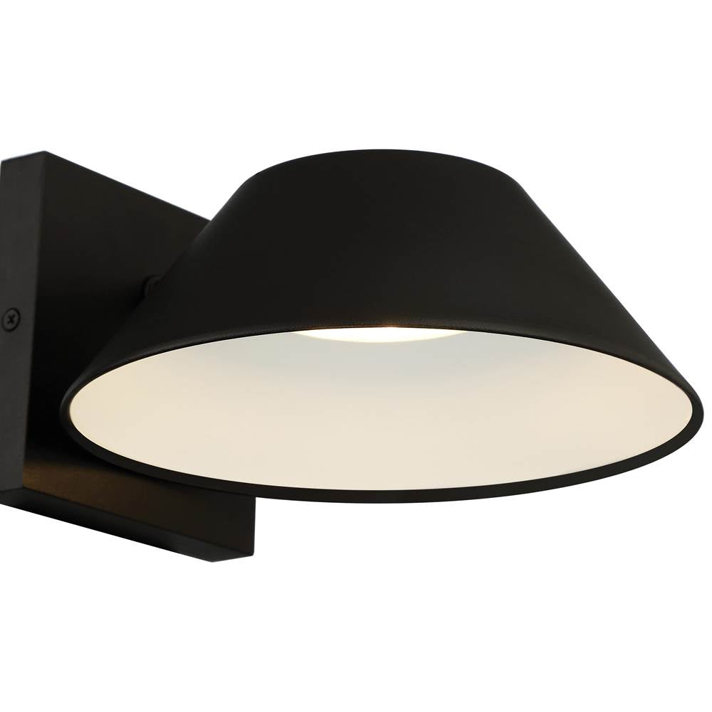 Access Lighting 20134LEDDMG-BL Black Solano Outdoor Led Wall Mount Image 4
