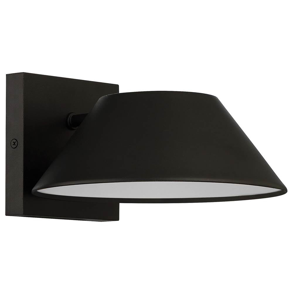 Access Lighting 20134LEDDMG-BL Black Solano Outdoor Led Wall Mount Image 2