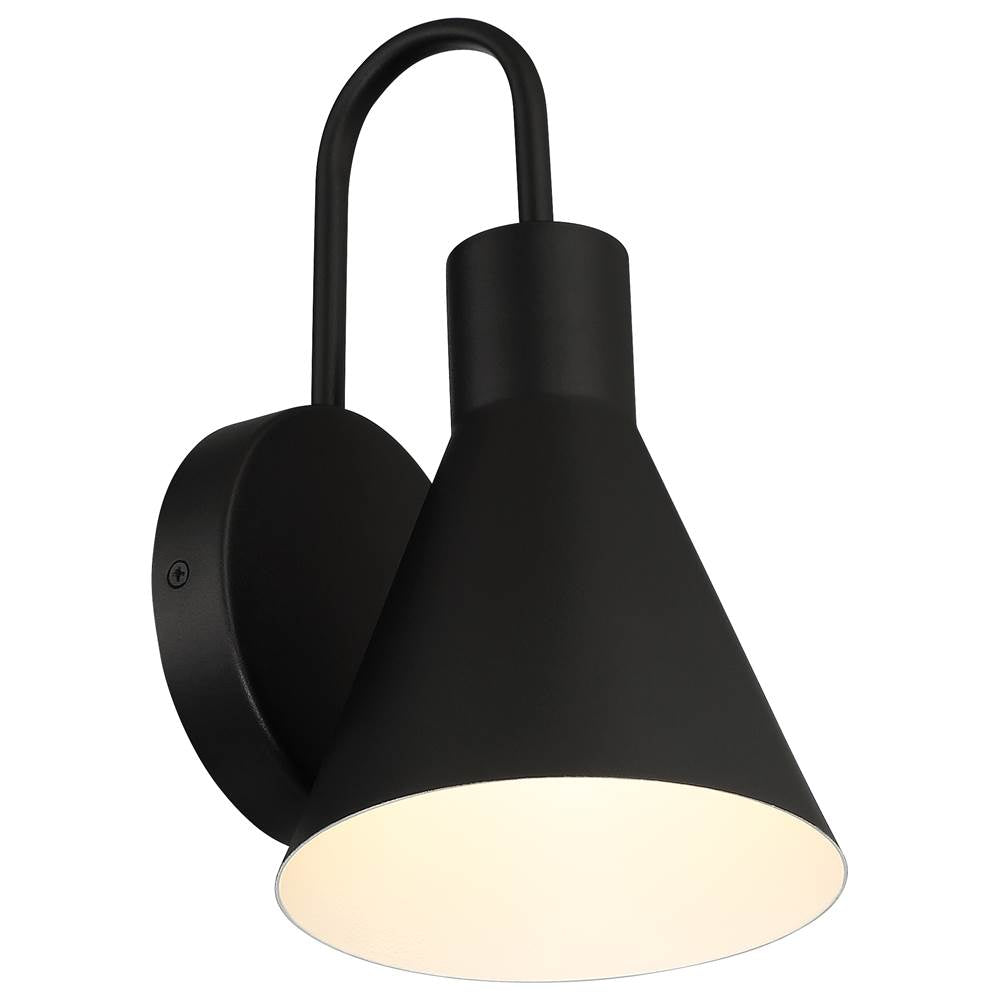 Access Lighting 20137LEDDMG-BL Black Outdoor Led Wall Mount Image 4