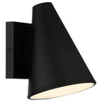 Access Lighting 20143LEDDMG-BL Black Outdoor Led Wall Mount Image 1