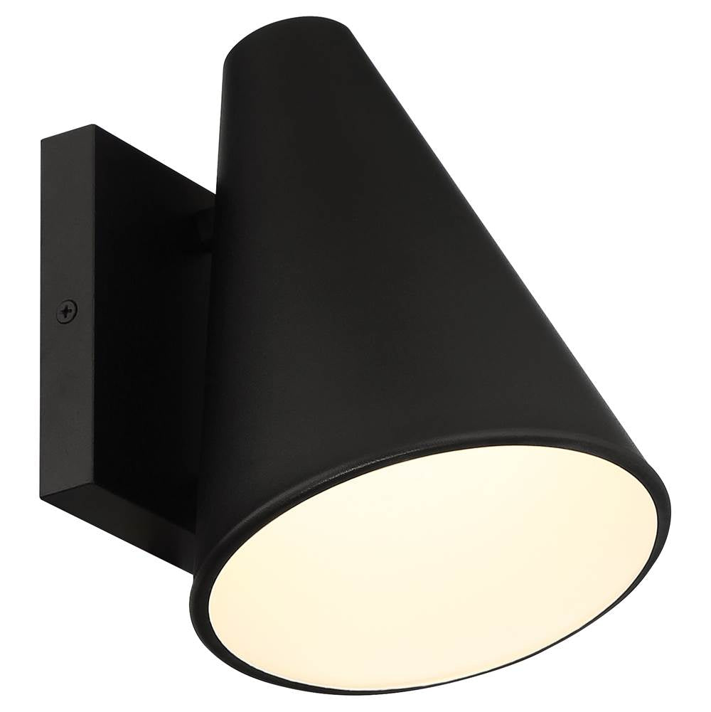 Access Lighting 20143LEDDMG-BL Black Outdoor Led Wall Mount Image 4