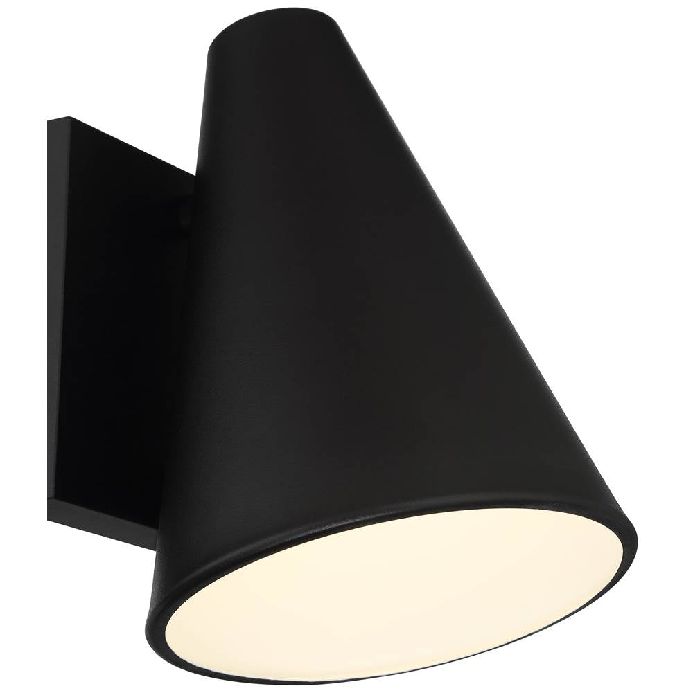 Access Lighting 20143LEDDMG-BL Black Outdoor Led Wall Mount Image 3
