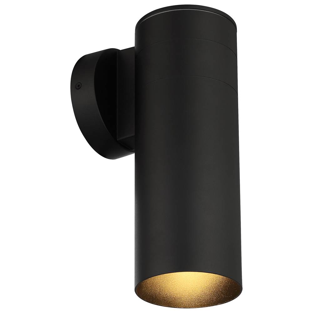 Access Lighting 20148LEDDMGLP-BL Black 1 Light Outdoor Led Wall Mount Image 3