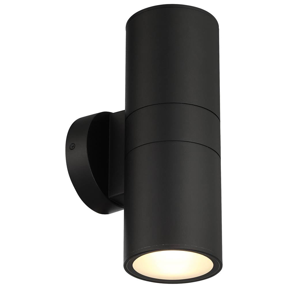 Access Lighting 20149LEDDMGLP-BL Black Bi-directional Outdoor Led Wall Mount Image 4
