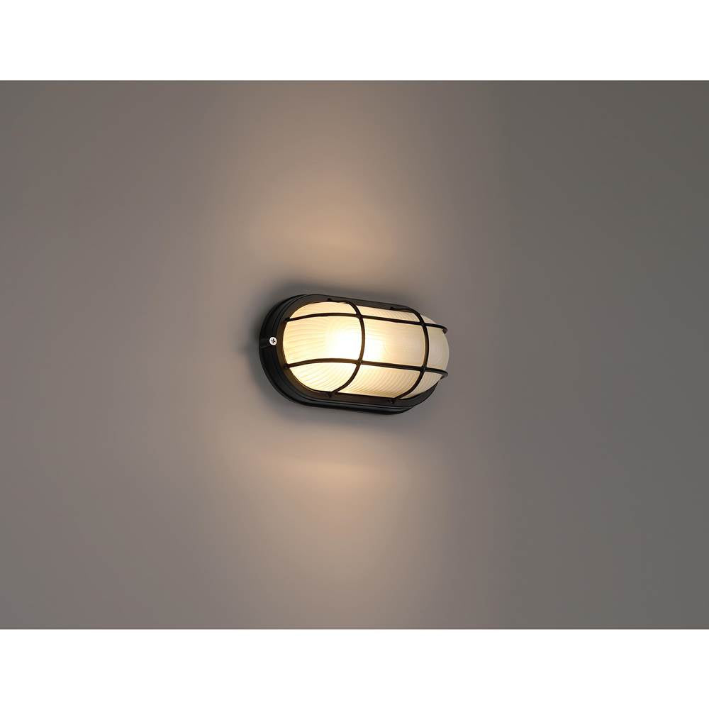 Access Lighting 20190LEDDMGLP-BL/FST Black 1 Light Outdoor Led Bulkhead Image 6
