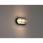 Access Lighting 20190LEDDMGLP-BL/FST Black 1 Light Outdoor Led Bulkhead Image 6