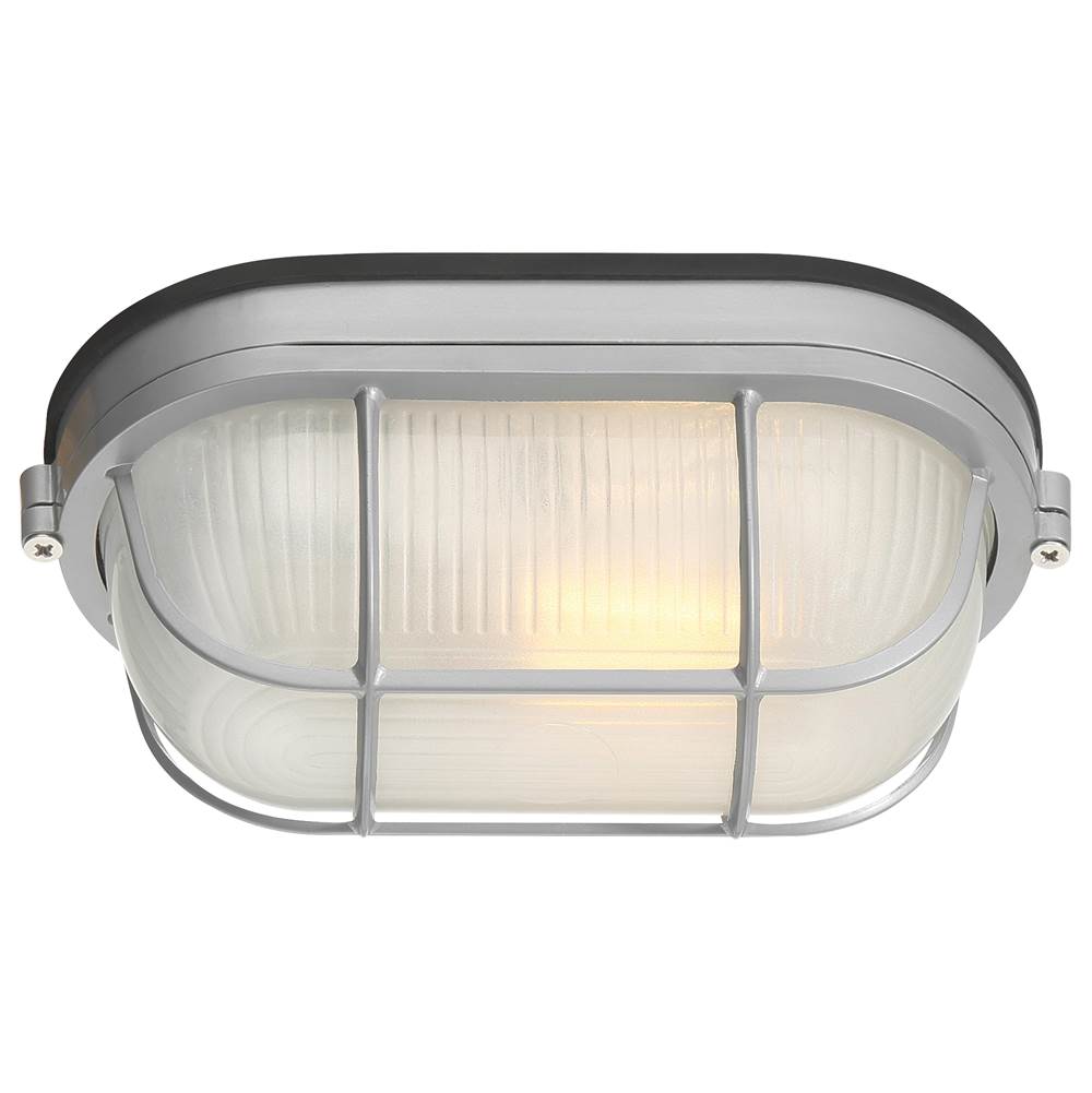 Access Lighting 20190MG-SAT/FST Satin 1 Light Outdoor Bulkhead Image 3