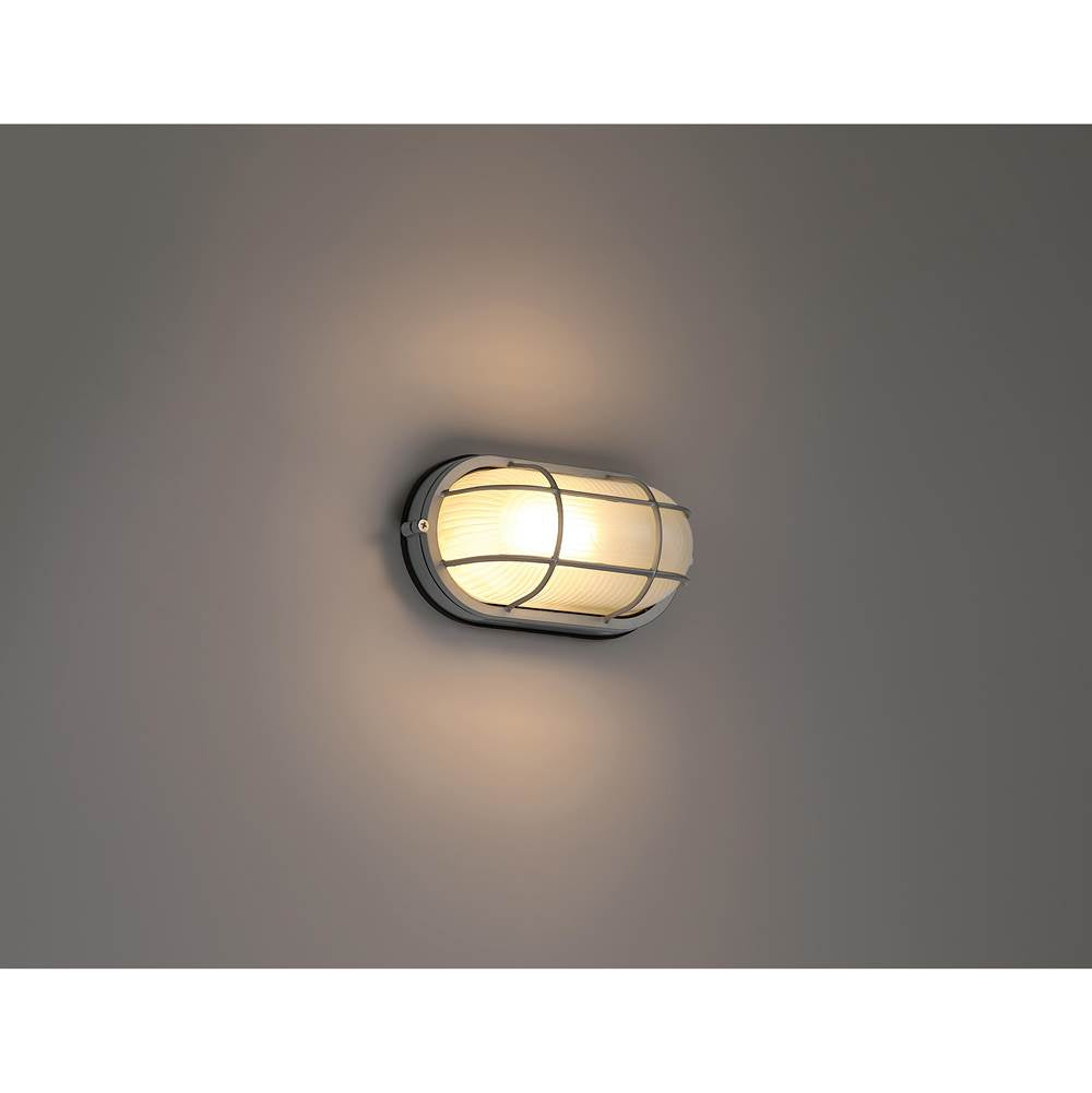 Access Lighting 20190MG-SAT/FST Satin 1 Light Outdoor Bulkhead Image 6