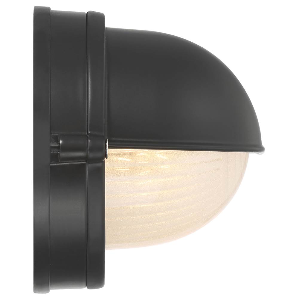 Access Lighting 20191LEDDMGLP-BL/FST Black 1 Light Outdoor Led Bulkhead Image 5