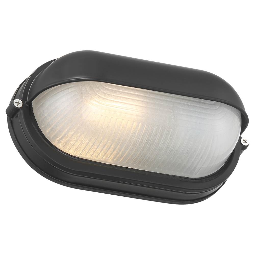 Access Lighting 20191LEDDMGLP-BL/FST Black 1 Light Outdoor Led Bulkhead Image 4