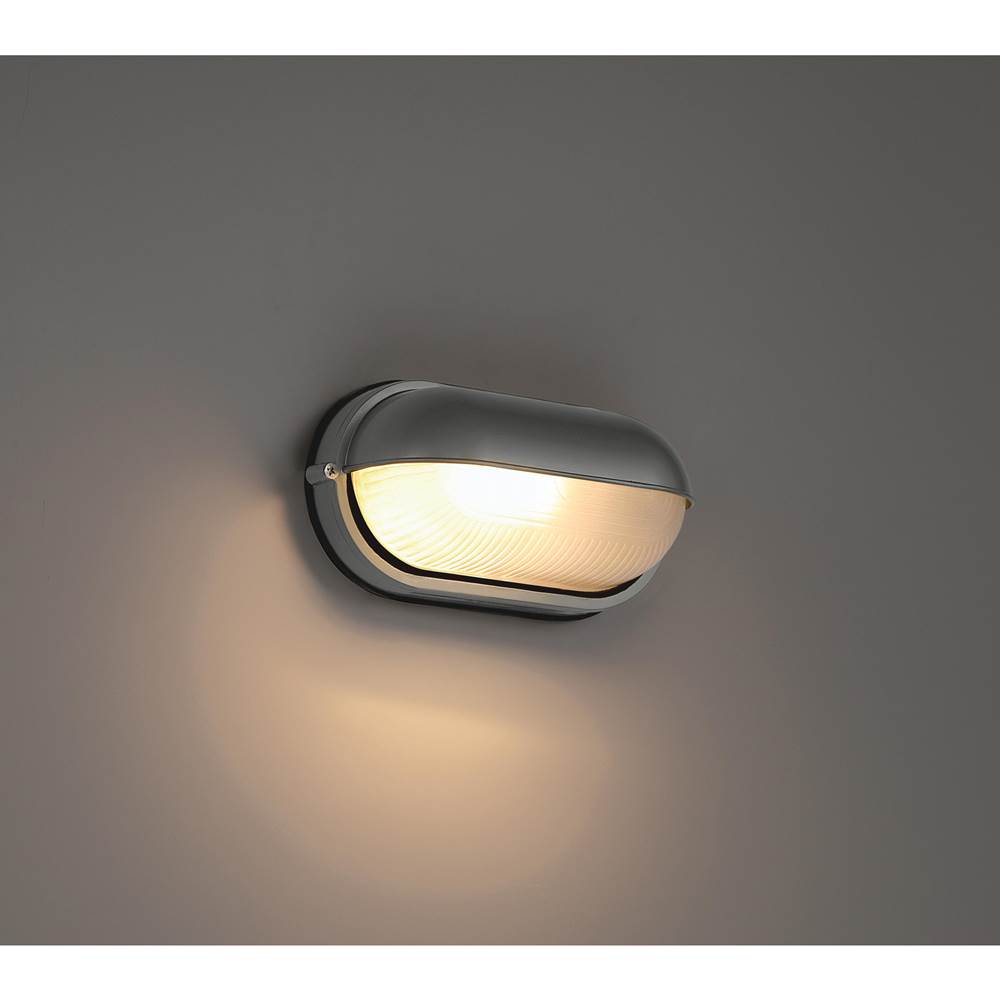 Access Lighting 20191LEDDMGLP-SAT/FST Satin 1 Light Outdoor Led Bulkhead Image 4
