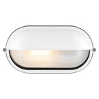 Access Lighting 20191MG-WH/FST White 1 Light Outdoor Bulkhead Image 2
