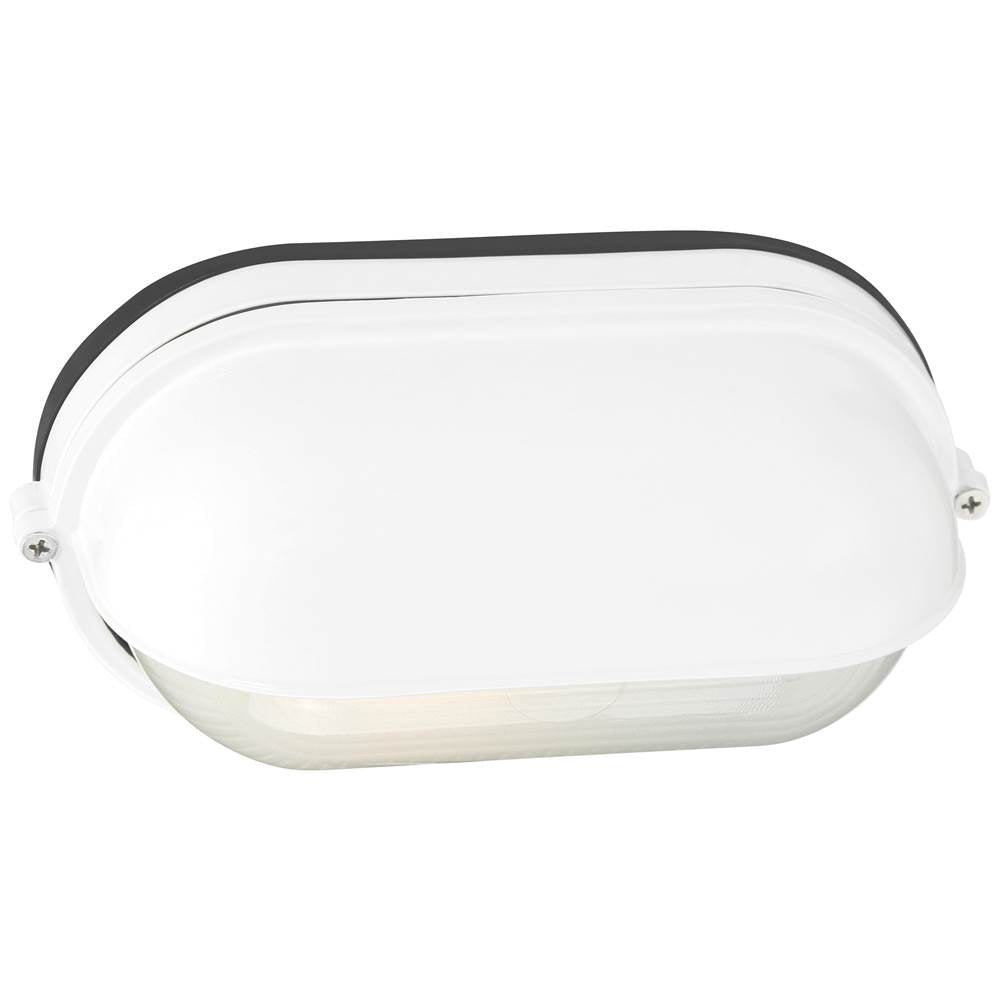 Access Lighting 20191MG-WH/FST White 1 Light Outdoor Bulkhead Image 5