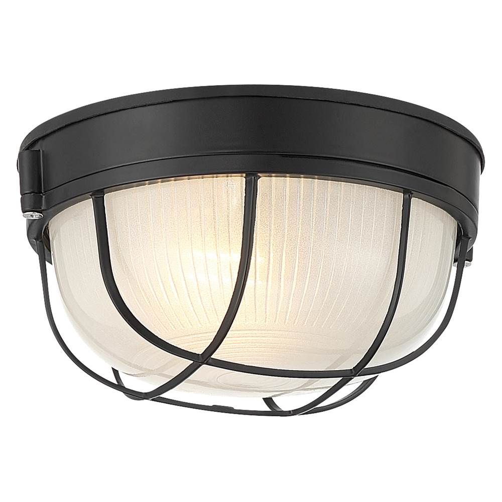 Access Lighting 20194LEDDMGLP-BL/FST Black 1 Light Outdoor Bulkhead Image 4