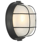 Access Lighting 20194LEDDMGLP-BL/FST Black 1 Light Outdoor Bulkhead Image 6