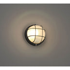 Access Lighting 20194LEDDMGLP-BL/FST Black 1 Light Outdoor Bulkhead Image 7