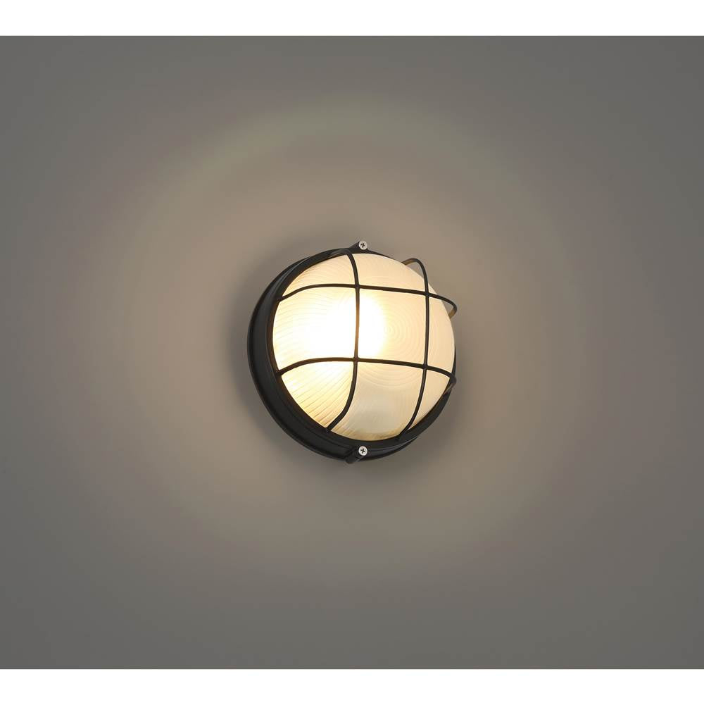 Access Lighting 20194LEDDMGLP-BL/FST Black 1 Light Outdoor Bulkhead Image 7