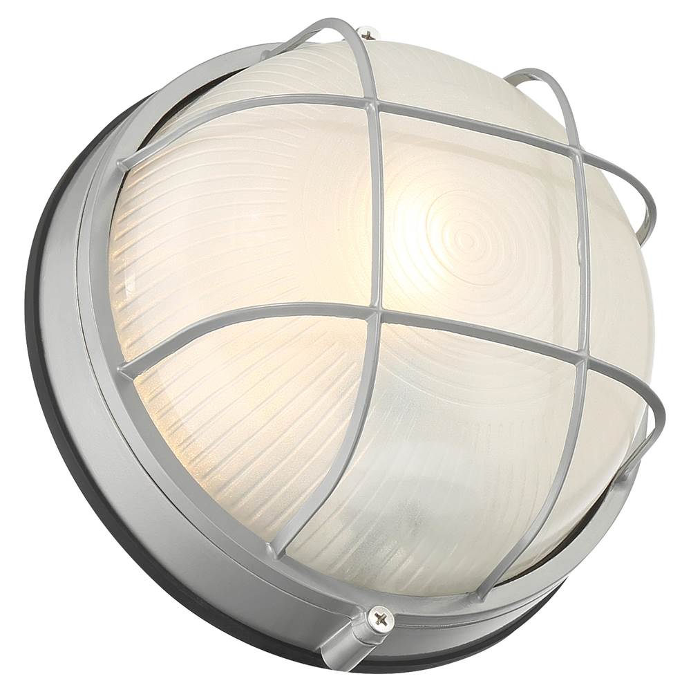Access Lighting 20194LEDDMGLP-SAT/FST Satin 1 Light Outdoor Bulkhead Image 6