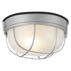 Access Lighting 20194LEDDMGLP-SAT/FST Satin 1 Light Outdoor Bulkhead Image 2