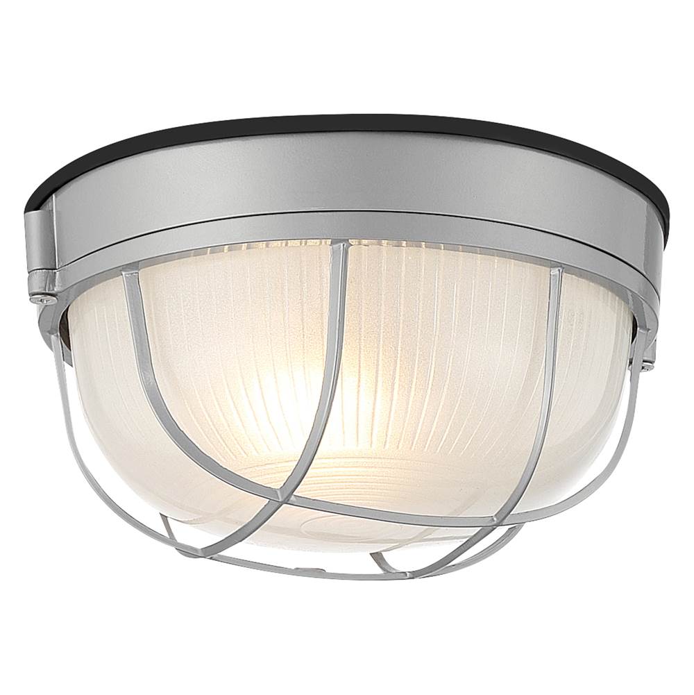 Access Lighting 20194LEDDMGLP-SAT/FST Satin 1 Light Outdoor Bulkhead Image 2