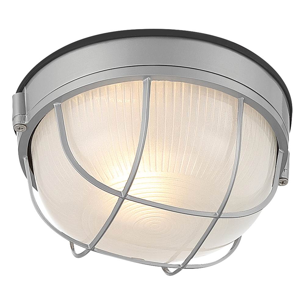 Access Lighting 20194LEDDMGLP-SAT/FST Satin 1 Light Outdoor Bulkhead Image 7
