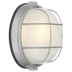 Access Lighting 20194LEDDMGLP-SAT/FST Satin 1 Light Outdoor Bulkhead Image 3