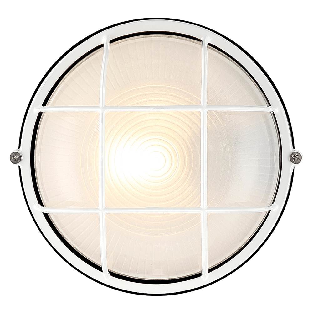 Access Lighting 20196MG-WH/FST White 1 Light Outdoor Led Bulkhead Image 6
