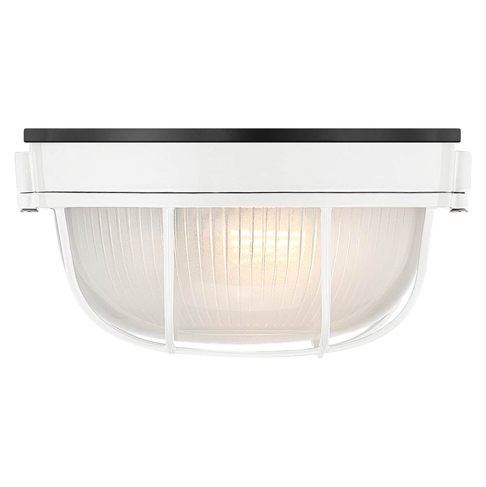 Access Lighting 20196MG-WH/FST White 1 Light Outdoor Led Bulkhead Image 2