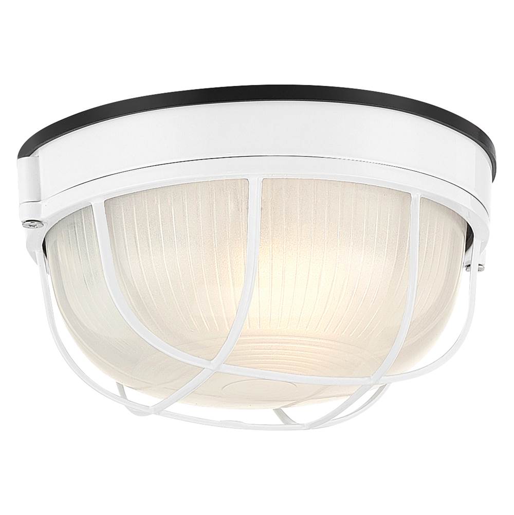 Access Lighting 20196MG-WH/FST White 1 Light Outdoor Led Bulkhead Image 4